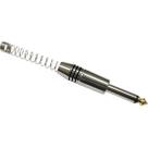 Plug P10 Mono Metal Com Mola Espaçada PGPZ0025 Preto Storm - PCT / 10