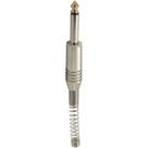 Plug P10 Mono Profissional com Mola Generico