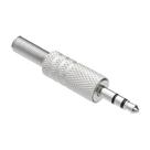 Plug P2 Evus C-070 Macho Stereo Metal Com Mola Niquel - PC / 10