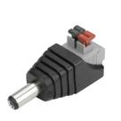 Plug P4 2,1mm Macho C/ Borne Engate Rapido Emb 10 Pçs