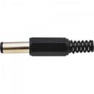 Plug P4 Plástico Com Protetor de Cabo PGPQ0003 Preto Storm - PCT / 50