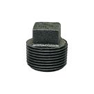 Plug para Gás Tupy Maleável Preto 1 NPT 150 LBS Média Pressão