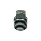 Plug para Gás Tupy Maleável Preto 3/8 NPT 150 LBS