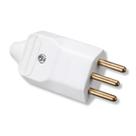 Plug Pino Macho 2P+T c/ Prensa Cabos 20A 250V 180º p/ Tomada Plug Pino Macho 2P+T c/ Prensa Cabos 20A 250V 180º p/ Tomada