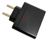 Plug Protetor 2 Pinos 20a Qpp02p Preto Preto