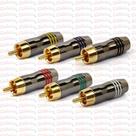 Plug RCA Profissional 6mm