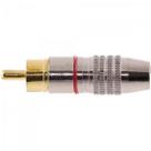 Plug RCA Profissional PGRC0013 Vermelho Storm - DEZ / 10