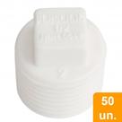 Plug Roscável Plastilit 1/2 Embalagem com 50 Unidades