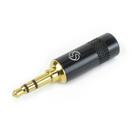 Plug Santo Angelo P2 Estereo Sas Linha Femea Ouro