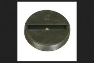 Plug Sioux Chief embutido em polipropileno ABS de 3" em latão Plug Sioux Chief embutido em polipropileno ABS de 3" em latão