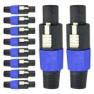 Plug Speak-on De 4 Polos Storm 10un Plug Speak-on De 4 Polos Storm 10un