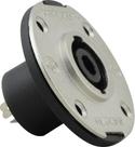 Plug speakon femea EX C/ moldura de metal 4 vias KSR