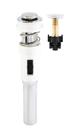 Plug Stopper InnoveGG Smart Pop-Up Drain Chrome Overflow