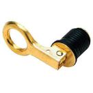 Plug Stopper SEACHOICE Tampão de drenagem de latão de 25 mm Plug Stopper SEACHOICE Tampão de drenagem de latão de 25 mm