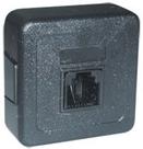 Plug Telefone Pino Macho C/ JACK Americano JP-12 Preto Plug Telefone Pino Macho C/ JACK Americano JP-12 Preto