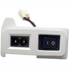 Plug Tomada Macho Interrupitor On Off Brother CE5500 CS4000 CS6000