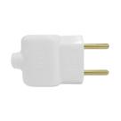 Plug Tomada Pino Prensa Cabo 2P Branco 20A 250V