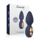 Plug Vibratório Multivelocidade Recarregável Sensevibe Bolt - A Sós