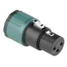 Plug Xlr Linha Fêmea Low Profile Giratório Lp3f Santo Angelo