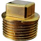Plug Zamac Cromado 3/4'' Rosca Rosca Macho Amarelo 10639E