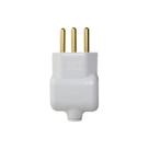 Plugue 2 P + T Macho 10 A 250 V Ilumi Plugue 2 P + T Macho 10 A 250 V Ilumi