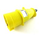 Plugue 2P+T 32a 110/130v Amarelo N3274 - Steck Plugue 2P+T 32a 110/130v Amarelo N3274 - Steck