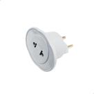 Plugue Adaptador 2P+T Cinza 10A OP 13 1501.122 - Radial