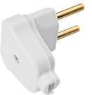 Plugue Angular 2P 10 A 250 V Branco Tramontina