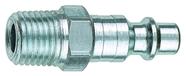 Plugue de acoplador de linha de ar Tru-Flate 12-227 1/4 I/M x 3/8 MNPT Steel