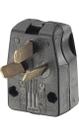 Plugue de alimentação duplo Leviton 287-T 125/250V 30/50A preto Plugue de alimentação duplo Leviton 287-T 125/250V 30/50A preto
