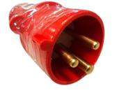 Plugue de Energia Industrial 2Pinos+T, 32 Amperes, 380/440 Volts - Steck Plugue de Energia Industrial 2Pinos+T, 32 Amperes, 380/440 Volts - Steck