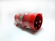 Plugue de Energia Industrial 3 Pinos, 16 Amperes, 380/440 Volts - Steck