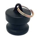 Plugue de poeira macho de 1,5 cm com encaixe de câmera e ranhura Gloxco Type DP de 1,5 cm