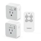Plugue de saída de controle remoto TESSAN Wireless Light Switch