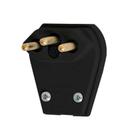 Plugue de Sobrepor Tomada Macho 3 Pinos 10A Preto Pezzi