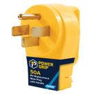 Plugue de substituição Camco Power Grip 50A RV com alça 125-250V
