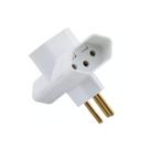 Plugue de Tomada T 2P 10A 250V Branco Tramontina
