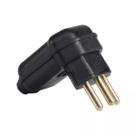 Plugue Desmontável 2P + T 90 20A Com Prensa Cabos Preto MarGirius