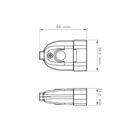Plugue Femea 2P 250 V 10 A Tramontina Preto Plugue Femea 2P 250 V 10 A Tramontina Preto