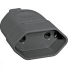 Plugue Fêmea 2P 250 V 10 A Tramontina Preto