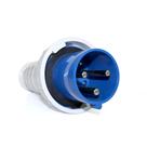 Plugue industrial 2p+t 63a 220/240v ip67 strahl 3576/bc