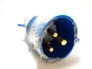 Plugue Industrial de Energia 2Pinos+T, 32 Amperes, 220/240 Volts - Steck