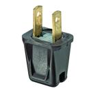 Plugue Leviton 123 10 Amp 125V marrom não polarizado