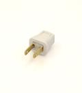 Plugue Leviton 123-7 não polarizado 125V 10A branco Plugue Leviton 123-7 não polarizado 125V 10A branco