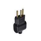 Plugue Macho 2 Pólos e Terra 20A/250V 90 ILUMI Preto