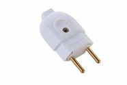 Plugue Macho 2P 250 V 20 A Tramontina Branco Plugue Macho 2P 250 V 20 A Tramontina Branco