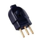 Plugue Macho 2p+t 20 a 250 V Tramontina Preto Plugue Macho 2p+t 20 a 250 V Tramontina Preto