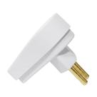 Plugue Macho Prensa Cabo 2P+T 20A 90º 250V Branco MarGirius PLD8-3 Plugue Macho Prensa Cabo 2P+T 20A 90º 250V Branco MarGirius PLD8-3