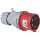 Plugue Móvel Industrial 3P+N+T 32 A 380-415 Vca 6 H Tramontina