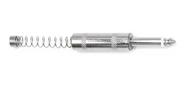 Plugue p10 mono mola espiral